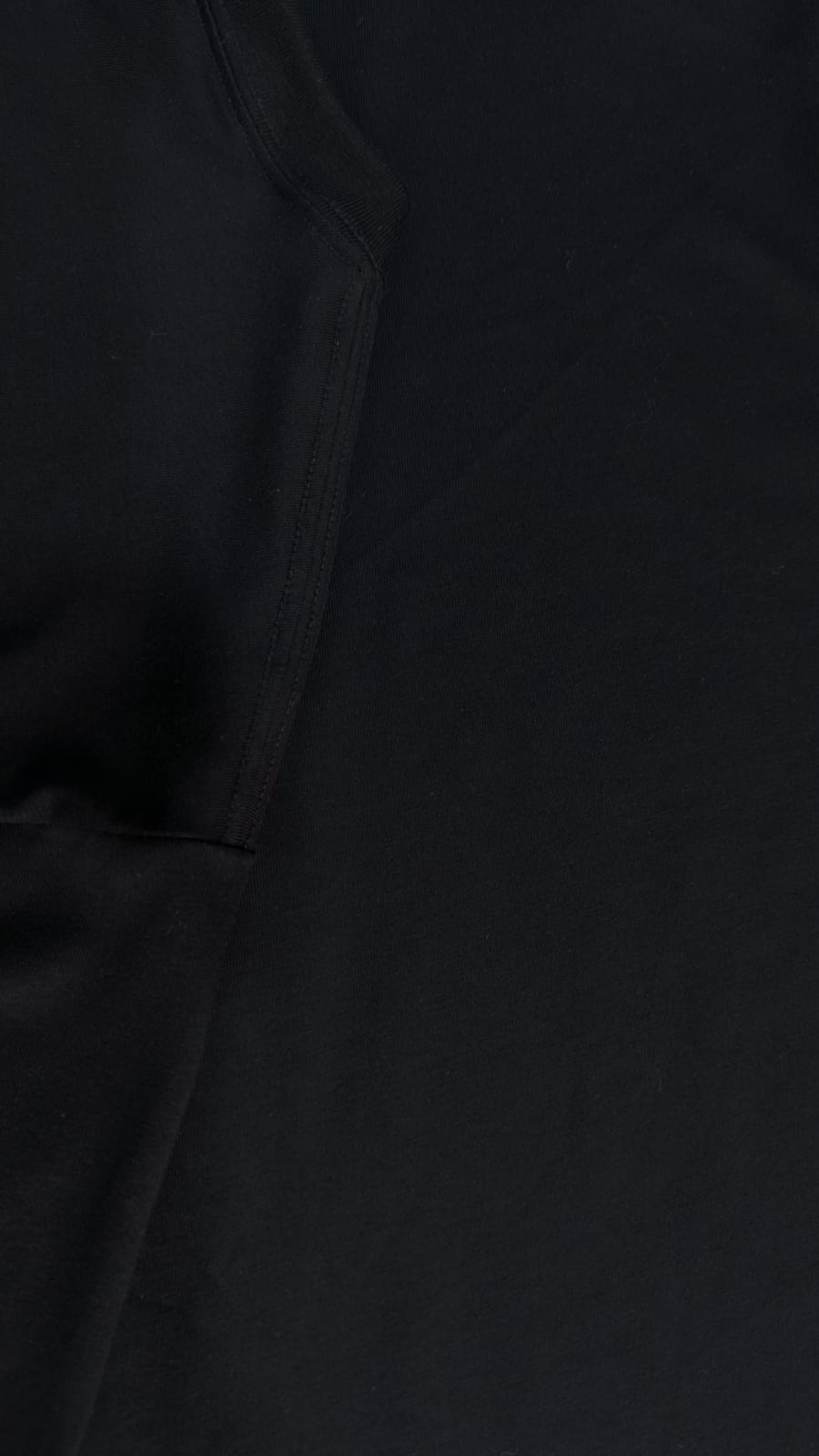 Polo básico oversize en cuello redondo