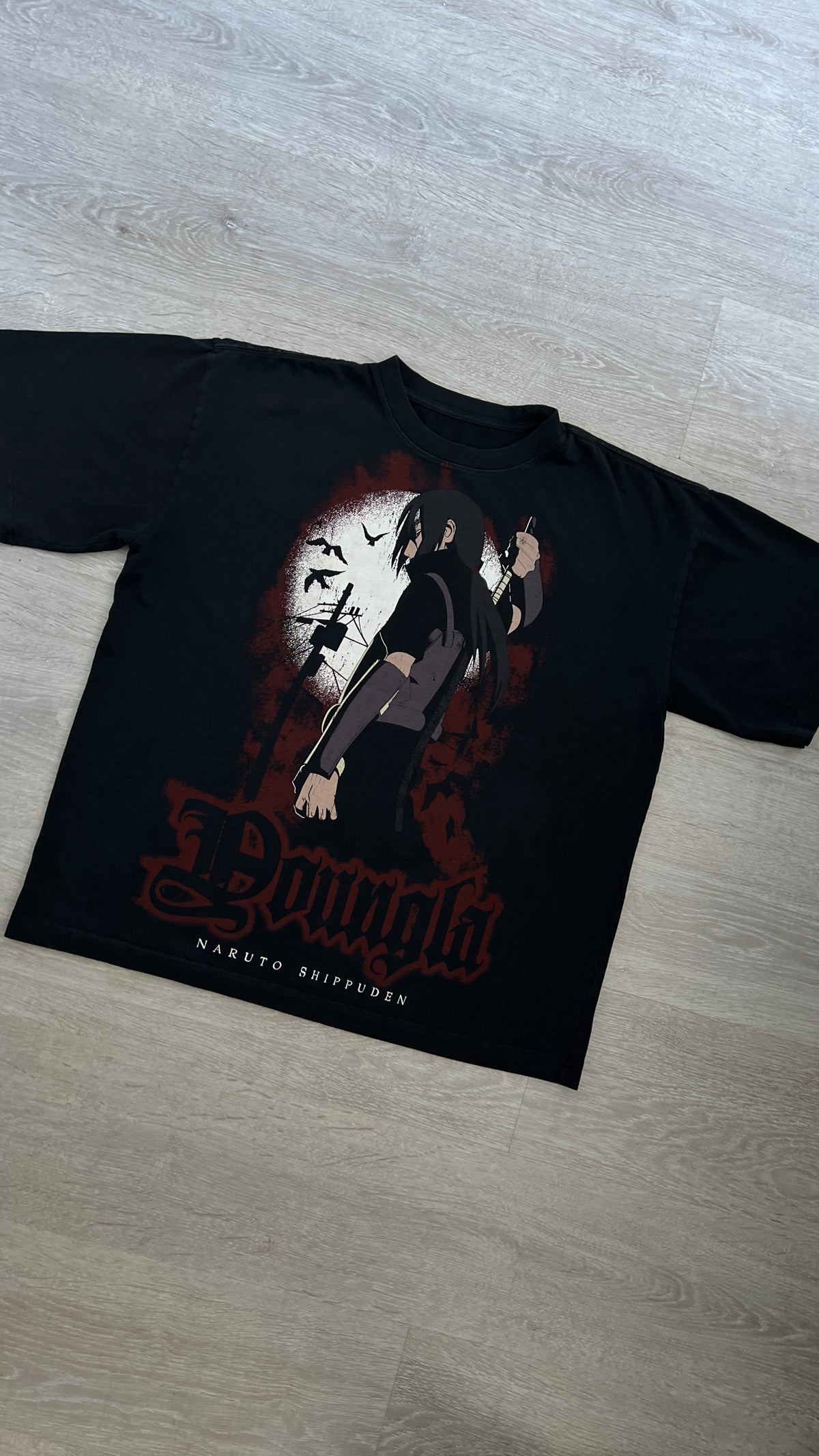 POLO OVERZISE ITACHI UCHIHA