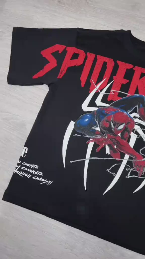 Polo spiderman de alto gramaje