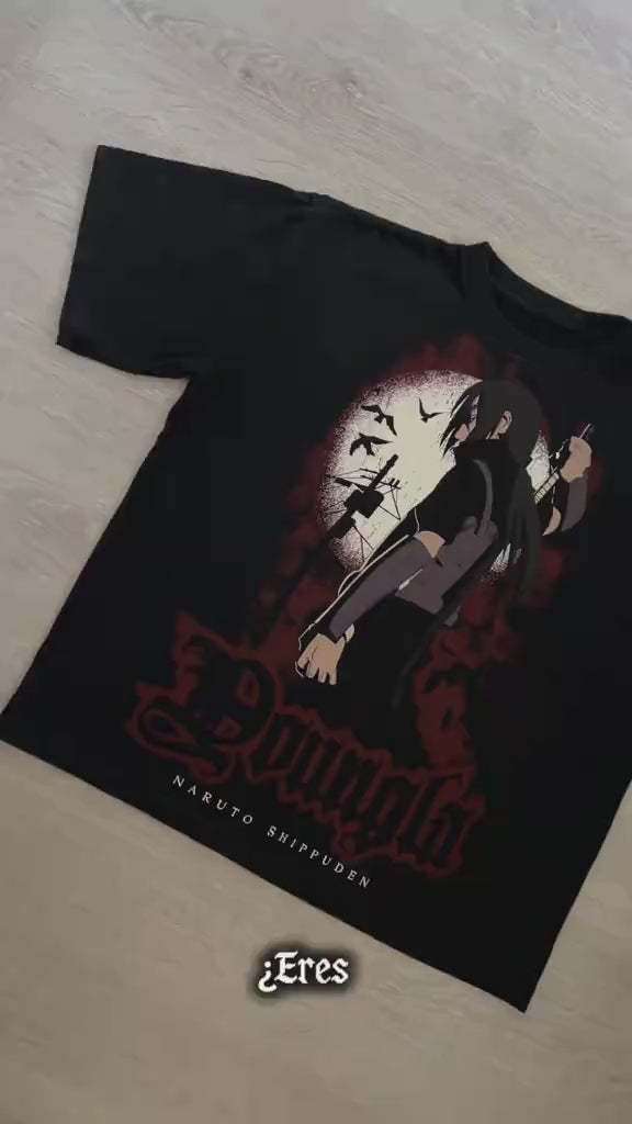 POLO OVERZISE ITACHI UCHIHA